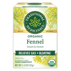 Traditional Medicinals Fennel Herbal Tea Organic, 16 CT