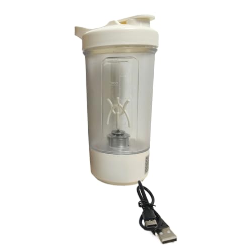 Rechargeable Powder Blender Shaker Cup | 450ml Portable Cocktail Mixer (Studio Trek)