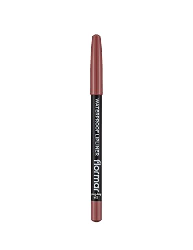 Flormar Waterproof Lip Liner - Rosy Sand (237) - Smudge-Proof