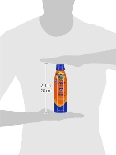 Banana Boat Sport Sunscreen Continuous Invisible Clear Spray SPF 100