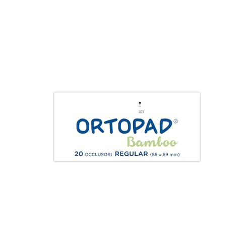 Master Aid Ortopad Regular Eye Patches (20 Count) - Amblyopia Treatment