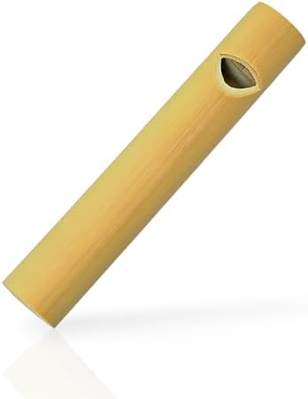 Hand-Crafted Bamboo Loon Imitation Whistle - Authentic Bird Sound Effect for Outdoor Enthusiasts