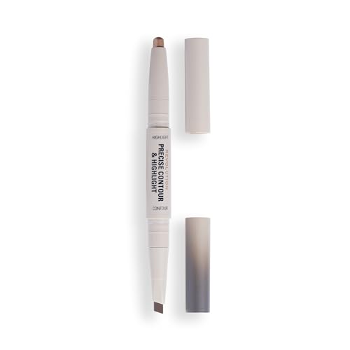 Revolution Beauty Precise Contour & Highlight Stick - All-In-One Face Makeup with Matte Finish