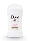 Dove Powder Soft Women's Antiperspirant Deodorant Cream Stick - 48h Protection - 50 ml