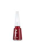 Flormar 406 Dark Red Nail Enamel - Intense Color & Shine