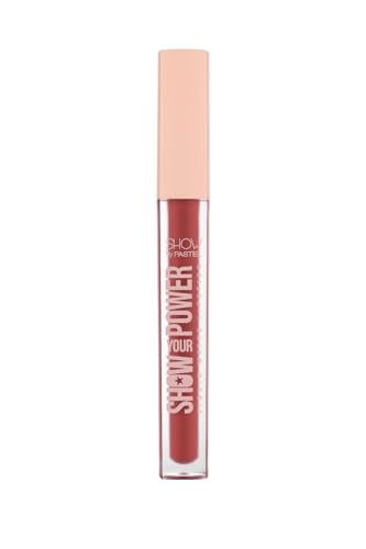 Pastel Show Your Power Liquid Matte Lipstick - Transfer Proof, Weightless, Matte Finish, Non-Drying, Long-Lasting (SASSY SISTA 604) - Halal & Vegan