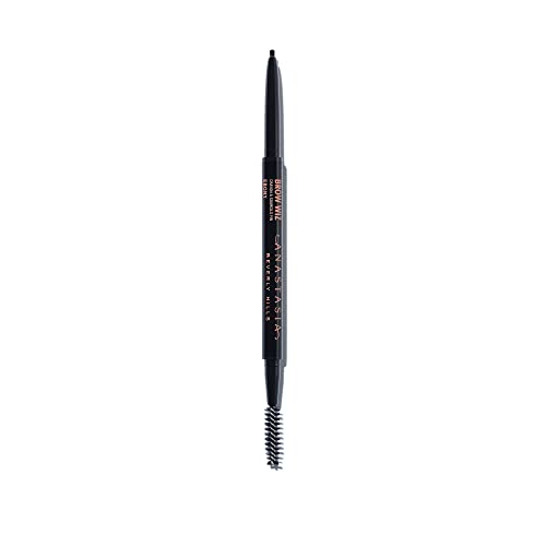 Anastasia Beverly Hills Brow Wiz - Ebony for Women 0.003 oz | Ultra-Precise Eyebrow Pencil