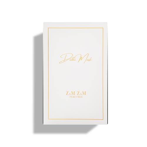 Zamzam Perfume Dubai Musk 50ML – Unisex Luxury Fragrance with Citrus, Fruity, Floral & Musk Notes