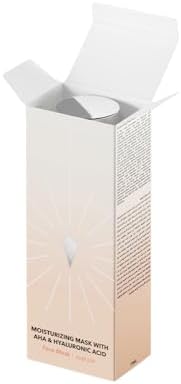 ELIO Hyaluronic Acid AHA Hydrating Face Mask (75ml) - Deep Hydration & Radiance
