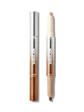 SHEGLAM Fine Line 2-in-1 Nose Contour & Highlight Pen - Chestnut