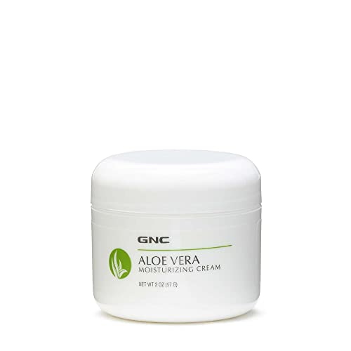 GNC Aloe Vera Moisturizing Cream - Soothing Hydration, 2 OZ