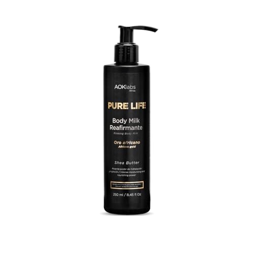 AOKlabs Body Milk Firming Moisturizing Cream 250ml - High Sheabutter Antioxidant Body Lotion for All Skin Types