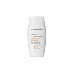 كريم Mesoestetic Mesoprotech Melan SPF 130+ للتحكم في التصبغ - يحمي البشرة من الأشعة فوق البنفسجية UVB وUVA وHEV والأشعة تحت الحمراء - واقي شمسي للوجه