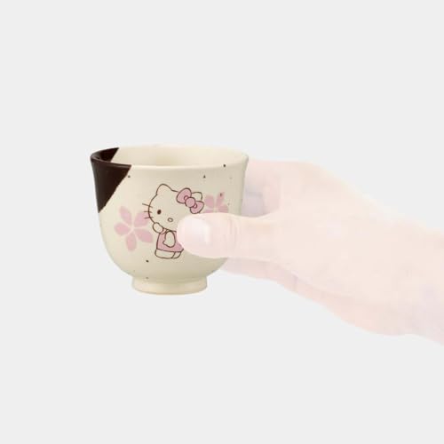 Skater CHMT1-A Hello Kitty Tea Cup - Sanrio 3.1 x 2.6 Inches