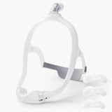 Gbbazu DreamWear Nasal Mask Frame Assembly with Headgear & 3-Size Pillows