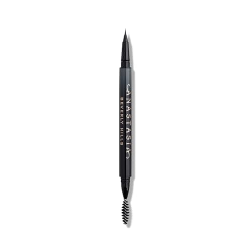 Anastasia Beverly Hills Microstroke Brow Pen - Ebony | Ultra-Precise Eyebrow Styling