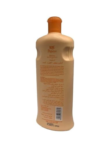 RDL Papaya Extract Whitening Hand & Body Lotion + Vitamin E 600ml