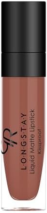Golden Rose Longstay Liquid Matte Lipstick No. 27 - Intense Color, All-Day Wear