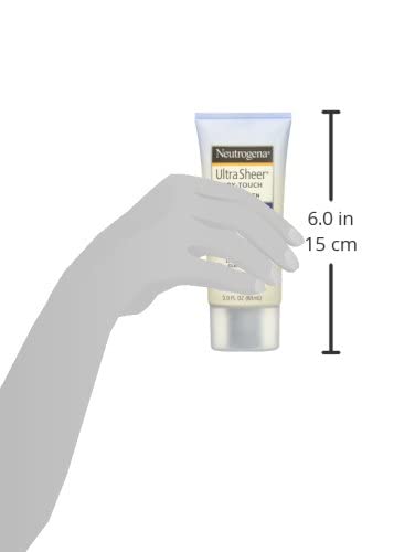 Neutrogena Ultra Sheer Dry-Touch Water Resistant Sunscreen Lotion SPF 70 - Non-Greasy, Broad Spectrum, Pack of 2 (3 fl. oz each)