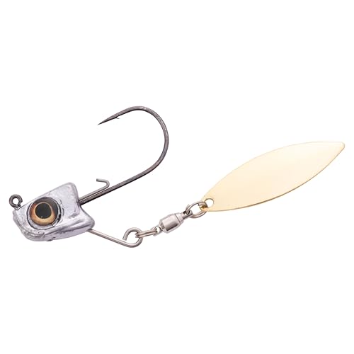 Great Lakes Finesse Sneaky Underspin Jig Head – Versatile Underspin Fishing Jig for Bass & Walleye