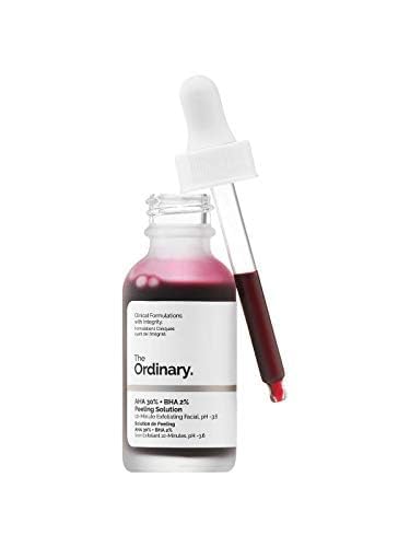 THE ORDINARY AHA 30% + BHA 2% Peeling Solution - Exfoliating Chemical Peel for Face - 30ml