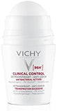 Vichy 96H Clinical Control Deodorant for Women - Long-Lasting Freshness