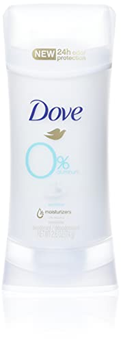Dove Aluminum-Free Deodorant for Women - Sensitive Skin, 24H Odor Protection, Alcohol-Free, 2.6 oz