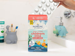 Nordic Naturals Zero Sugar Children’s DHA Gummy Chews, Tropical Punch - 30 Gummy Chews for Kids - 600 mg Total Omega-3s - Brain Development, Learning, Healthy Immunity - Non-GMO - 30 Servings