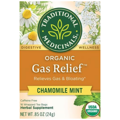 Traditional Medicinals Gas Relief, 16 Teabags