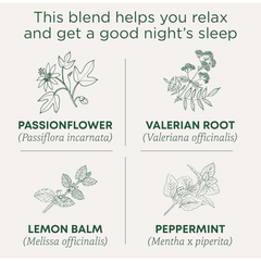 Traditional Medicinals Organic Nighty Night Valerian Relaxation Tea, 16 Tea Bags