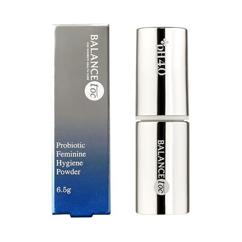 pH4 BalanceToc Feminine Probiotic Powder Spray – Silver Edition – Probiotic Care for Odor Control & pH Balance – 6.5g