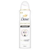Dove Advanced Care Antiperspirant Deodorant Spray - Invisible, No White Marks, 150ml