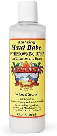 Maui Babe After Browning Tanning Lotion - 8 Ounces - Hydrate & Enhance