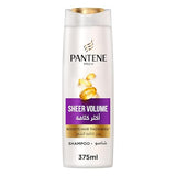 Pantene Pro-V Sheer Volume Shampoo, Boosts Hair Thickness, 375 ml