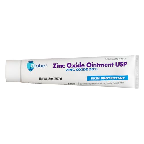 Globe Pharmacy Zinc Oxide Ointment 20% - 2 oz Advanced Skin Protection