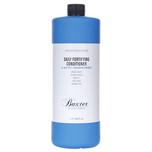 Baxter of California Fortifying Conditioner for Men - 236ml Scalp Strengthener & Shine Booster