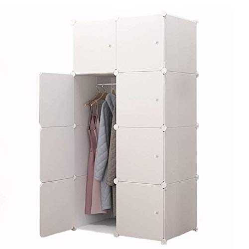 U HOOME 8-Cube Portable Modular Wardrobe & Storage Organizer