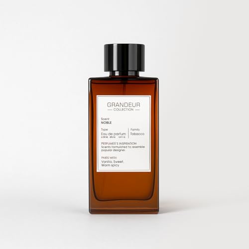 Elegant Luxury Fragrance Grandeur Noble 200ml | Long-Lasting Unisex Perfume with Spicy Amber Woody Notes
