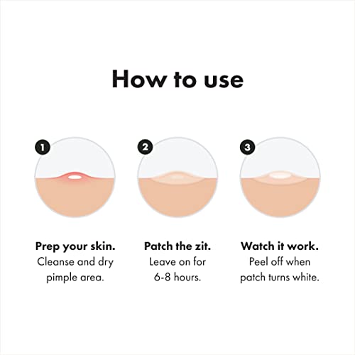 Mighty Patch Invisible Hydrocolloid Acne Pimple Patch - Ultra Thin Spot Treatment (39 Count)