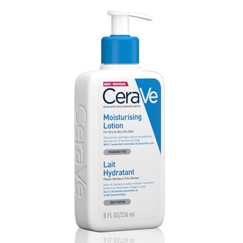 CeraVe Moisturizing Lotion with Hyaluronic Acid for Normal to Dry Skin - 236ml