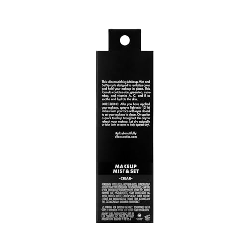 e.l.f. Makeup Mist & Set - Long-Lasting Makeup Setting Spray