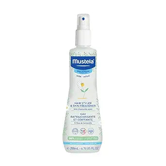 Mustela Baby Hair Styler & Skin Freshener (6.76 fl. oz) - Vegan & Hypoallergenic