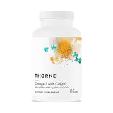 Thorne Research Omega-3 with CoQ10 - Cardiovascular & Cognitive Support, 90 Gelcaps