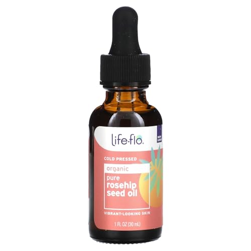 Life-Flo Organic Pure Rosehip Seed Oil - Nourishing & Regenerating