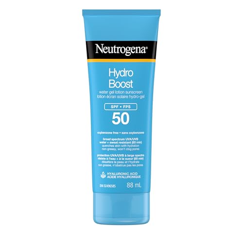 Neutrogena Hydro Boost Water Gel Lotion Sunscreen SPF 50 - 88ml - Hydrating & Lightweight