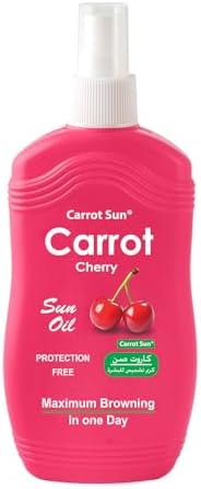 Carrot Sun Tanning Spray - Cherry Kiss (200ml)