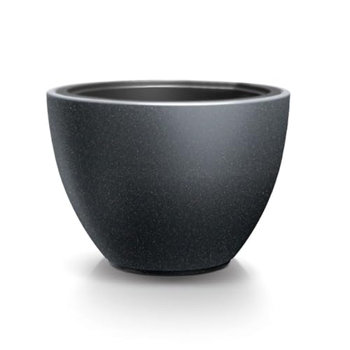 Ordesa Anthracite Flower Pot (Diameter 60 x 43 cm) by WELL HOME