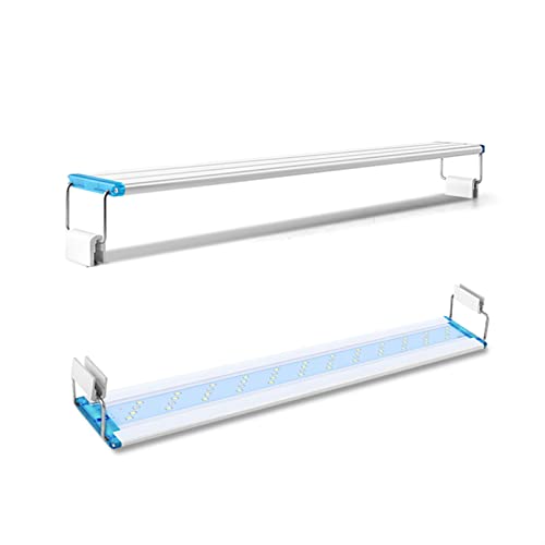 DS Aquarium LED Light for Fish Tanks - 8W-24W Blue+White, Expandable Design