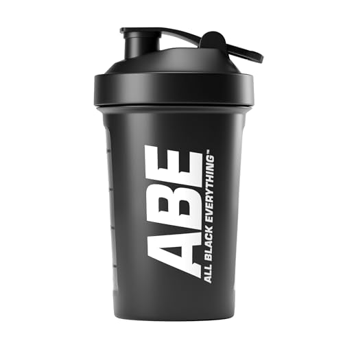 Applied Nutrition ABE All Black Protein Shaker Bottle - 400ml/700ml