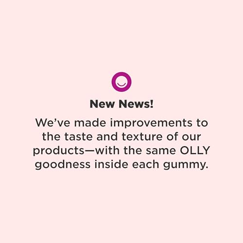 OLLY Heavenly Hair Gummies - Supports Healthy Hair Growth with Keratin, Biotin & Amla Grapefruit Flavor 60 Count